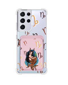 Android Magnetic Wallet Case - Capricorn