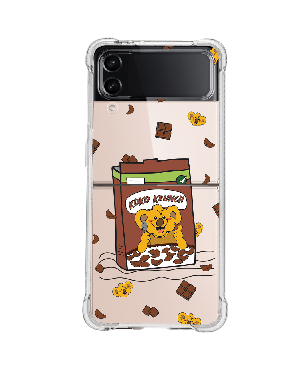 Android Flip / Fold Case - Choco Cereal