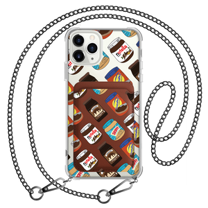 iPhone Magnetic Wallet Case - Choco Spread