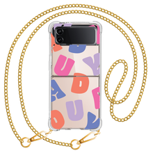 Load image into Gallery viewer, Android Flip / Fold Case - Chubby Monogram
