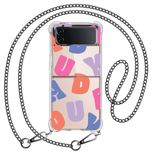 Android Flip / Fold Case - Chubby Monogram