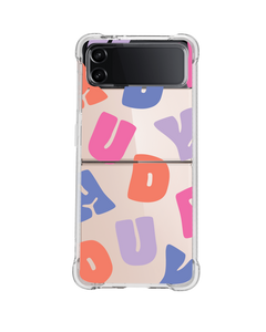 Android Flip / Fold Case - Chubby Monogram