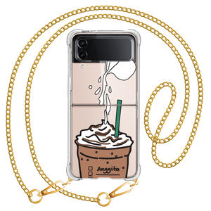 Android Flip / Fold Case - Coffee Frappe