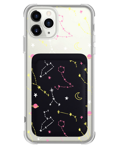 iPhone Magnetic Wallet Case - Constellation Candy