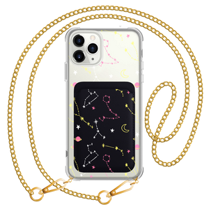 iPhone Magnetic Wallet Case - Constellation Candy