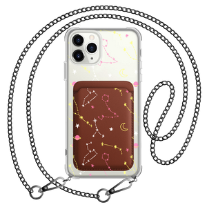 iPhone Magnetic Wallet Case - Constellation Candy