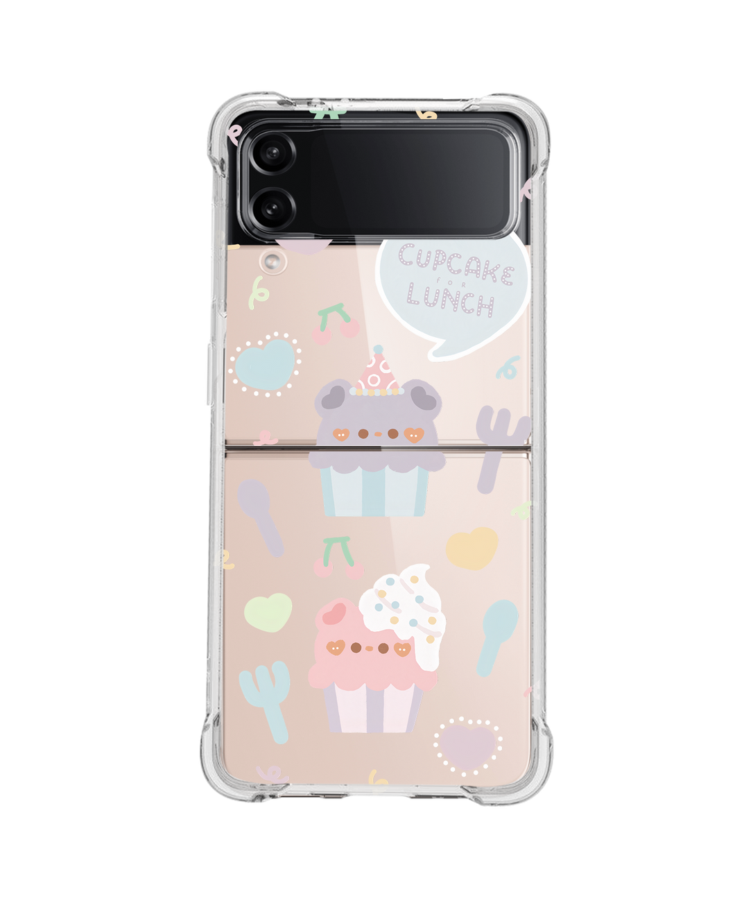 Android Flip / Fold Case - Cupcake