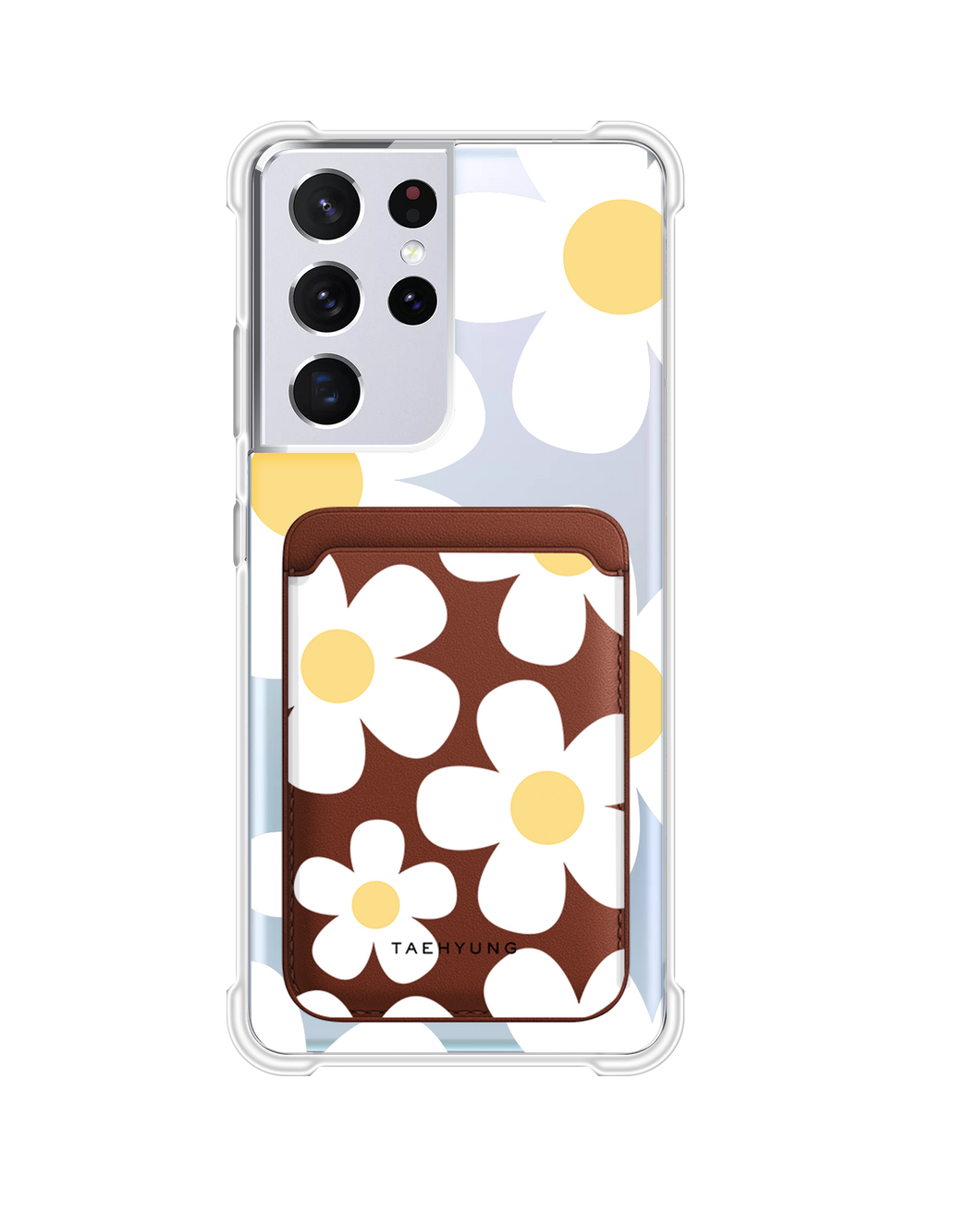 Android Magnetic Wallet Case - Daisy 1.0