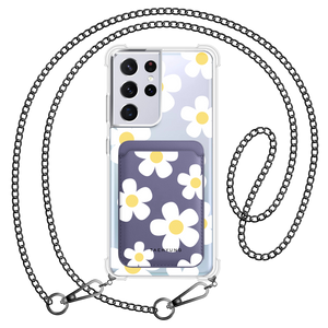 Android Magnetic Wallet Case - Daisy 2.0