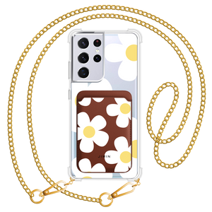 Android Magnetic Wallet Case - Daisy 4.0