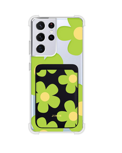 Android Magnetic Wallet Case - Daisy Bloom