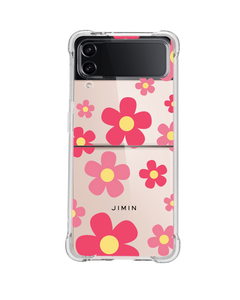 Android Flip / Fold Case - Daisy Blush