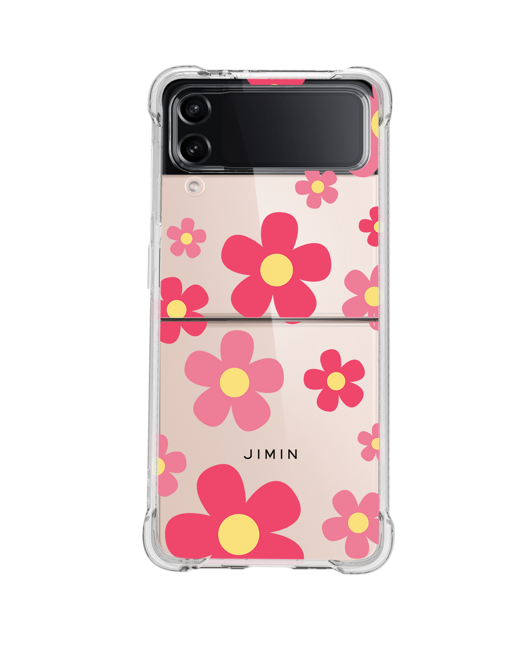 Android Flip / Fold Case - Daisy Blush