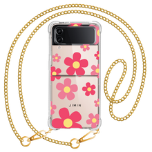 Load image into Gallery viewer, Android Flip / Fold Case - Daisy Blush
