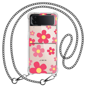 Android Flip / Fold Case - Daisy Blush