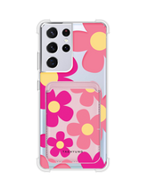 Load image into Gallery viewer, Android Magnetic Wallet Case - Daisy Delight
