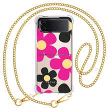 Load image into Gallery viewer, Android Flip / Fold Case - Daisy Hot Pink
