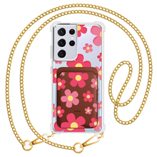 Load image into Gallery viewer, Android Magnetic Wallet Case - Daisy Blush
