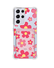 Load image into Gallery viewer, Android Magnetic Wallet Case - Daisy Blush
