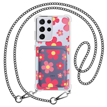 Load image into Gallery viewer, Android Magnetic Wallet Case - Daisy Blush
