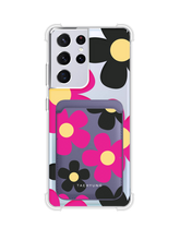 Load image into Gallery viewer, Android Magnetic Wallet Case - Daisy Hot Pink
