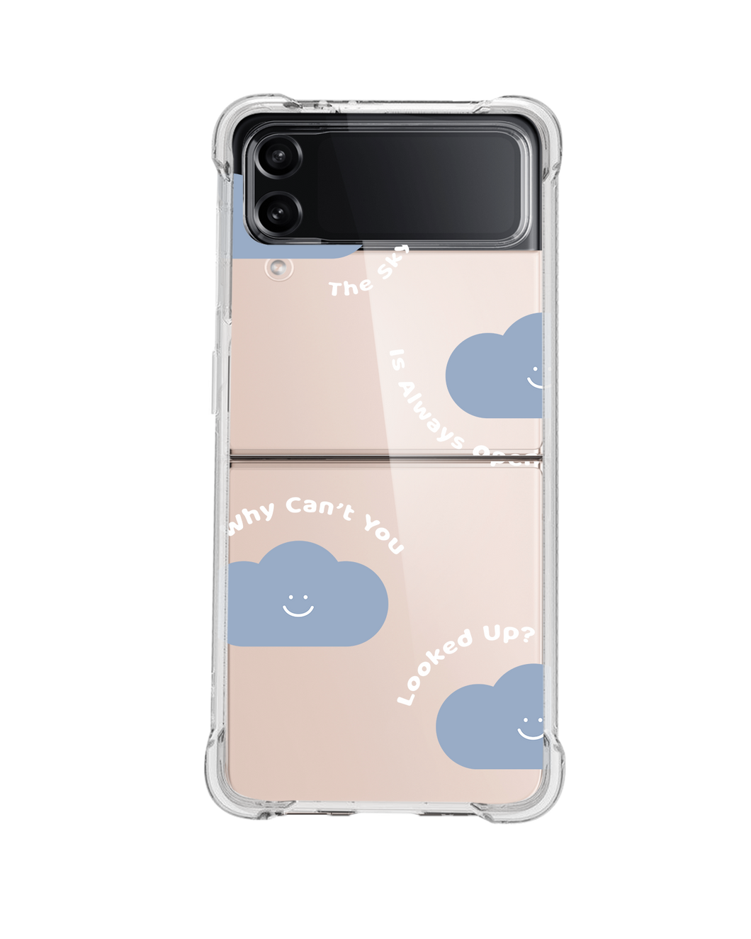 Android Flip / Fold Case - Dark Clouds