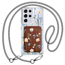 Load image into Gallery viewer, Android Magnetic Wallet Case - December Narcissus
