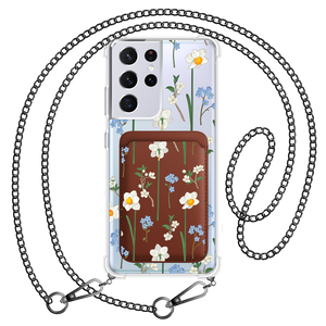 Android Magnetic Wallet Case - December Narcissus