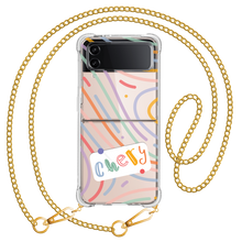 Load image into Gallery viewer, Android Flip / Fold Case - Doodle 2.0 Monogram
