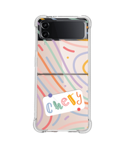 Load image into Gallery viewer, Android Flip / Fold Case - Doodle 2.0 Monogram
