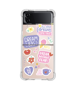 Android Flip / Fold Case - Dream Sticker Pack