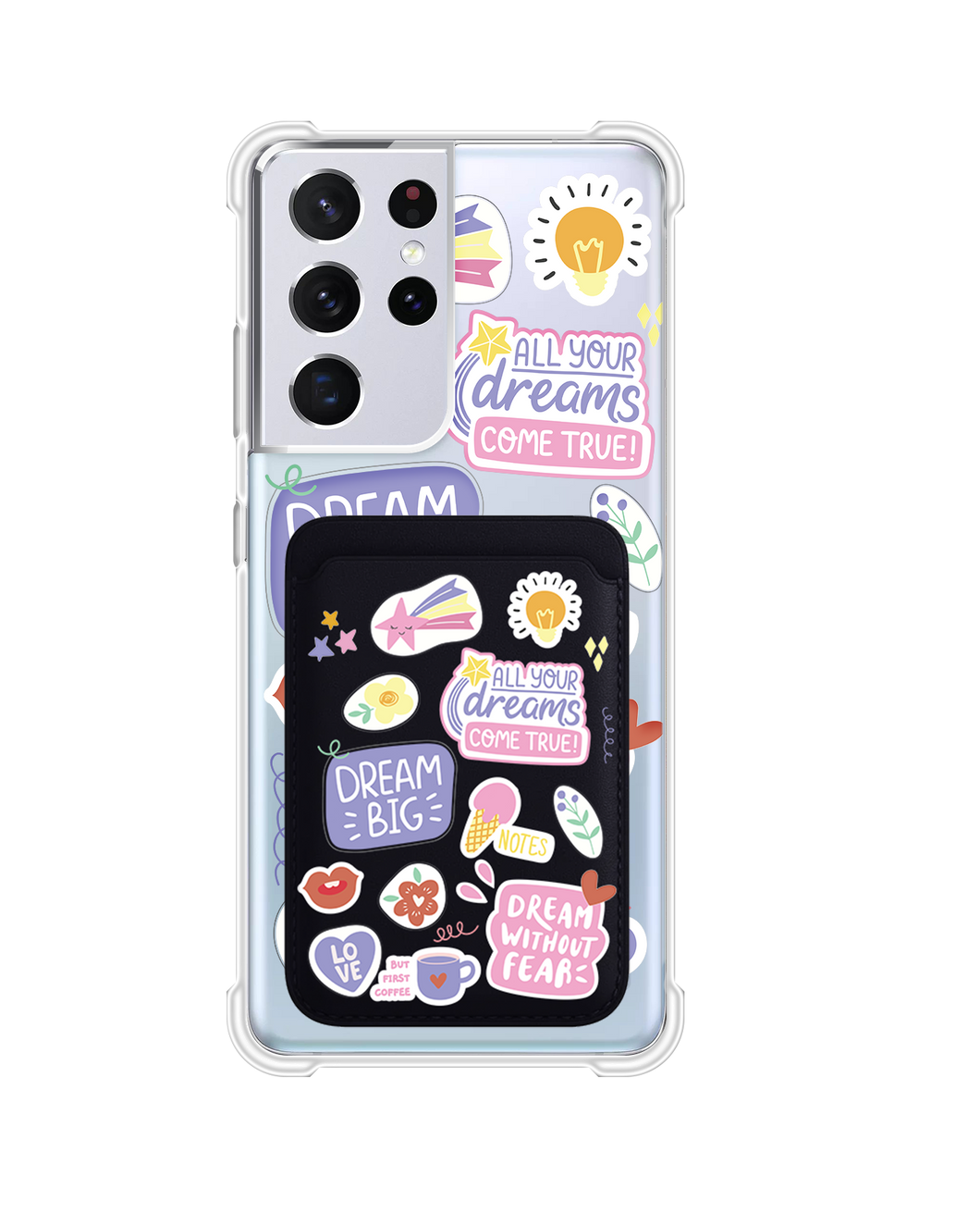 Android Magnetic Wallet Case - Dream Sticker Pack