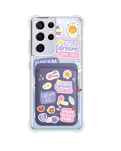 Android Magnetic Wallet Case - Dream Sticker Pack