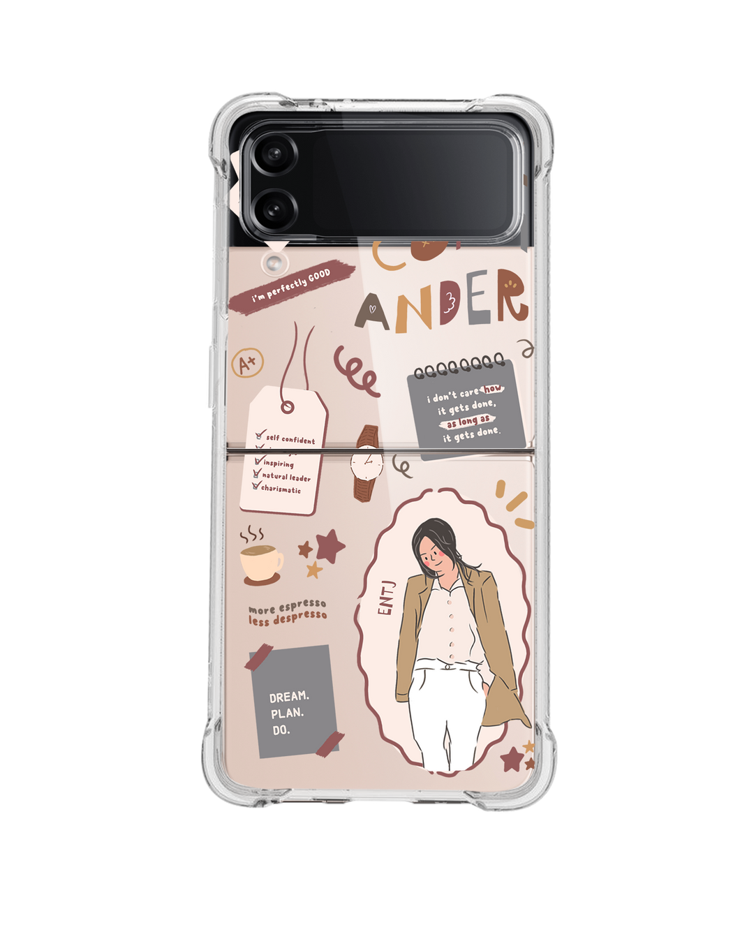 Android Flip / Fold Case - ENTJ