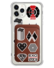 Load image into Gallery viewer, iPhone Magnetic Wallet Case - Exo Sticker Pack
