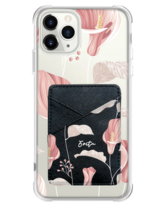 iPhone Phone Wallet Case - Easter Lily