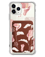 Load image into Gallery viewer, iPhone Magnetic Wallet Case - Easter Lily
