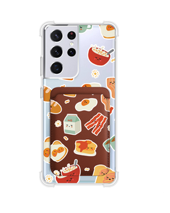 Android Magnetic Wallet Case - English Breakfast