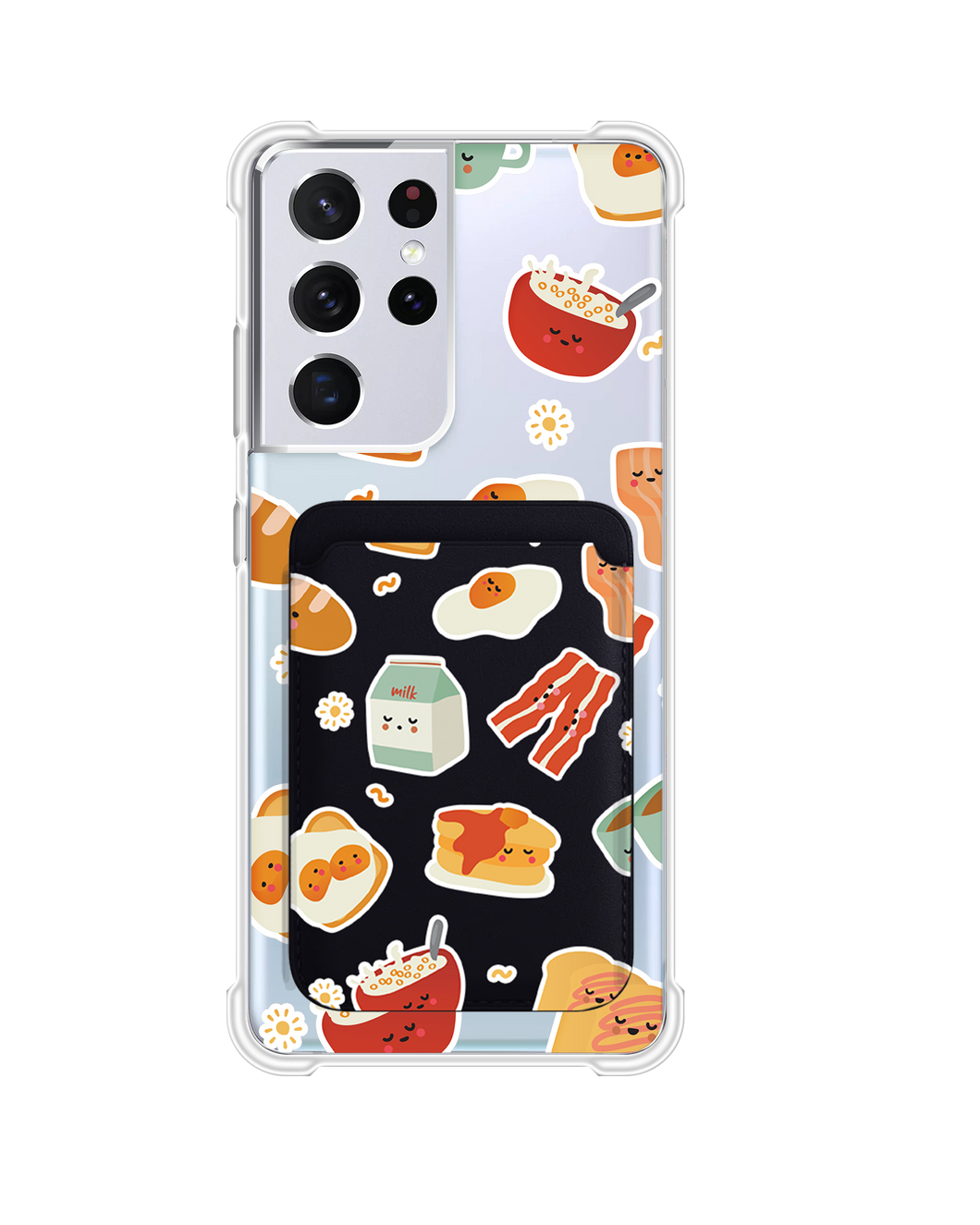 Android Magnetic Wallet Case - English Breakfast