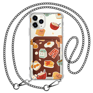 iPhone Magnetic Wallet Case - English Breakfast