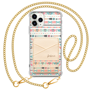 iPhone Phone Wallet Case - Ethnic 1.0