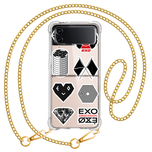 Android Flip / Fold Case - Exo Sticker Pack