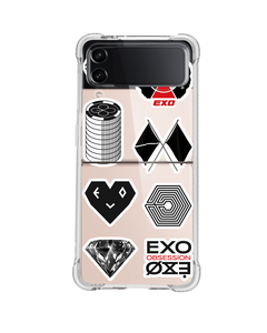 Android Flip / Fold Case - Exo Sticker Pack