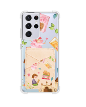 Load image into Gallery viewer, Android Phone Wallet Case - Fairy Cat
