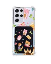 Load image into Gallery viewer, Android Magnetic Wallet Case - Fairy Cat
