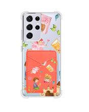 Load image into Gallery viewer, Android Phone Wallet Case - Fairy Cat
