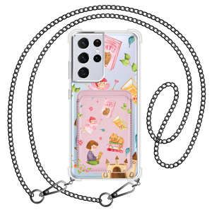 Android Magnetic Wallet Case - Fairy Cat