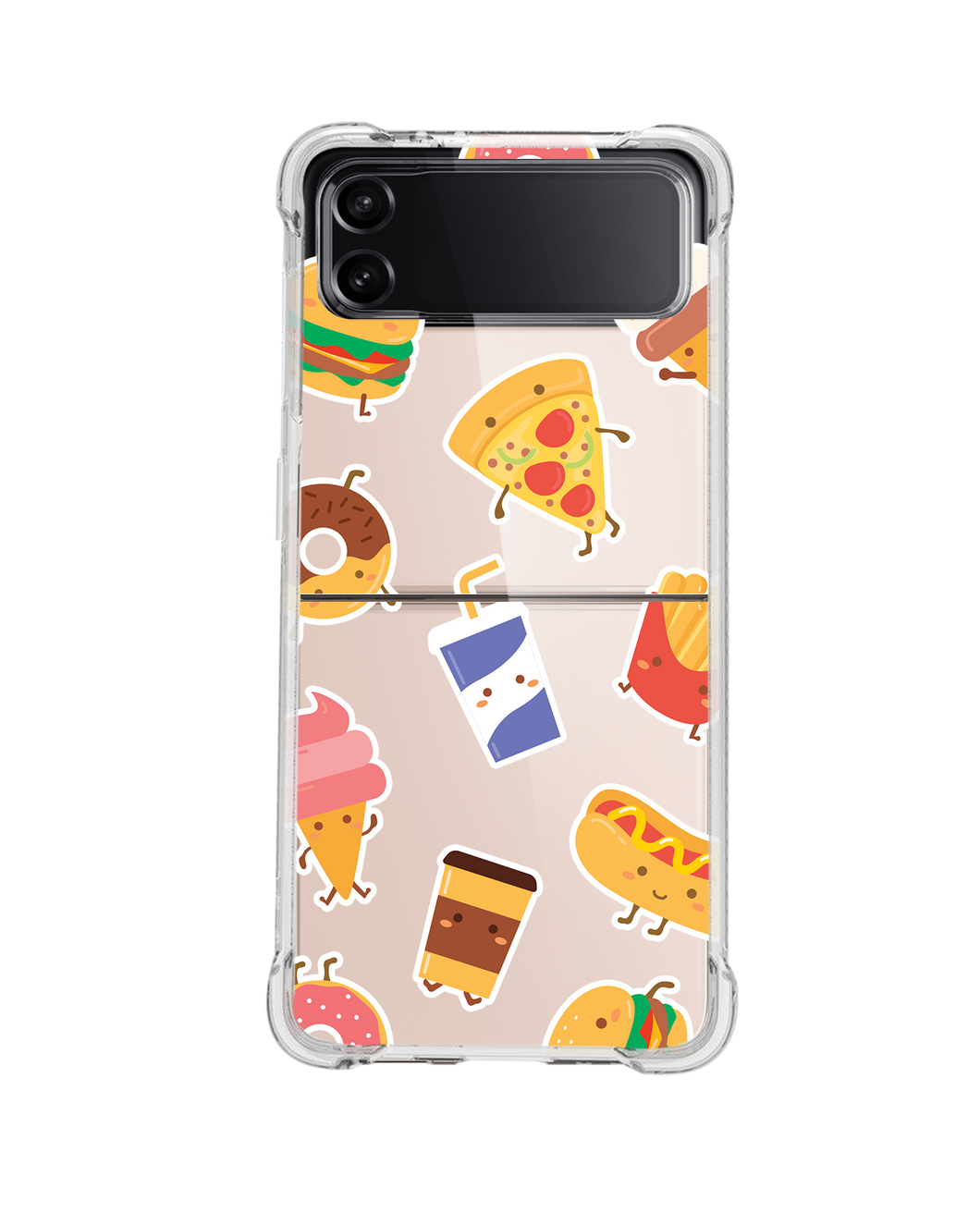 Android Flip / Fold Case - Fast Foodies