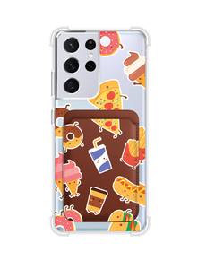 Android Magnetic Wallet Case - Fast Foodies