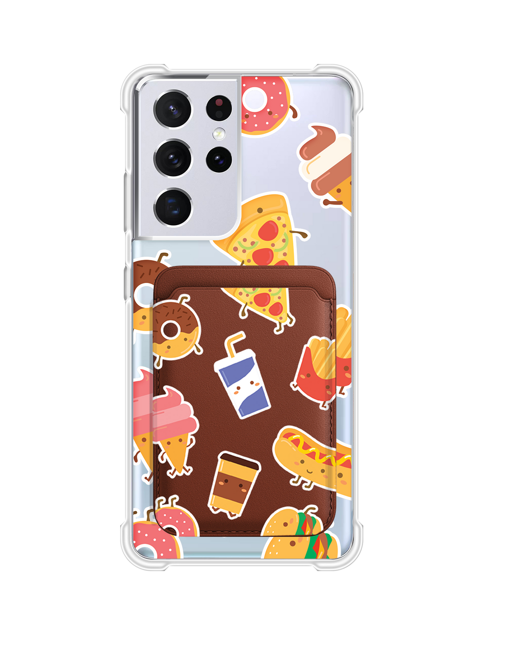 Android Magnetic Wallet Case - Fast Foodies